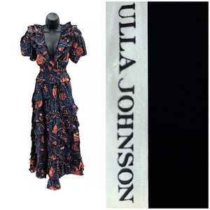 Ulla Johnson Aurora Dress in Moonlight Blue